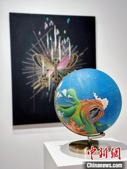 展覽現(xiàn)場?！□囆g(shù)中心 供圖