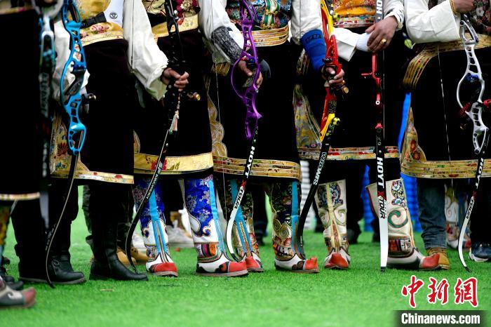 3月28日，參加響箭比賽的選手們。　李林 攝