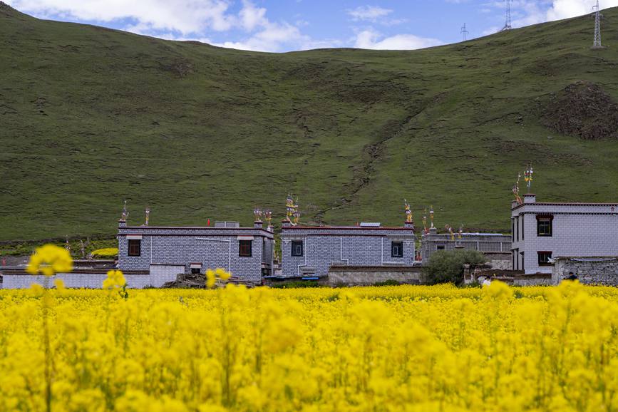 環(huán)境優(yōu)美的道布龍村一角。