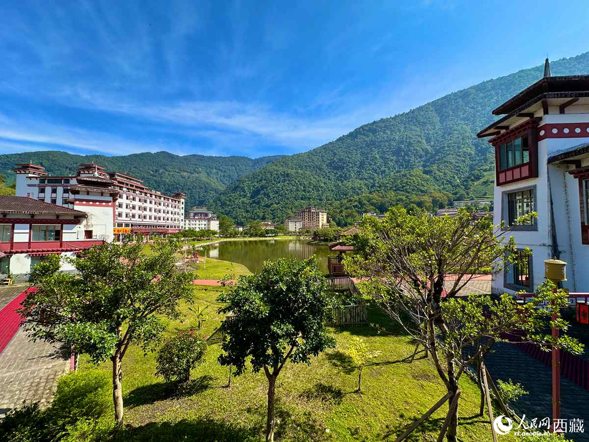 四季如春的墨脫縣。人民網(wǎng)記者 次仁羅布攝