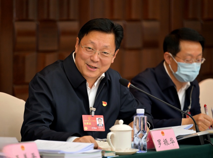 全國人大代表羅振華。